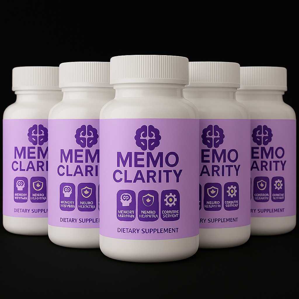 Memo Clarity Premium - 4 Bottle + Cognitive Coaching Experience (Delivered Daily on Messenger)